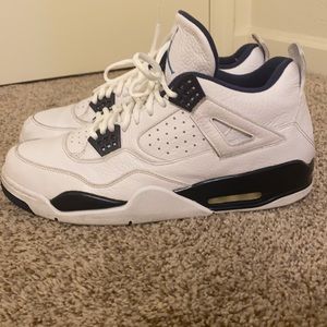 Jordan 4 White/Navy